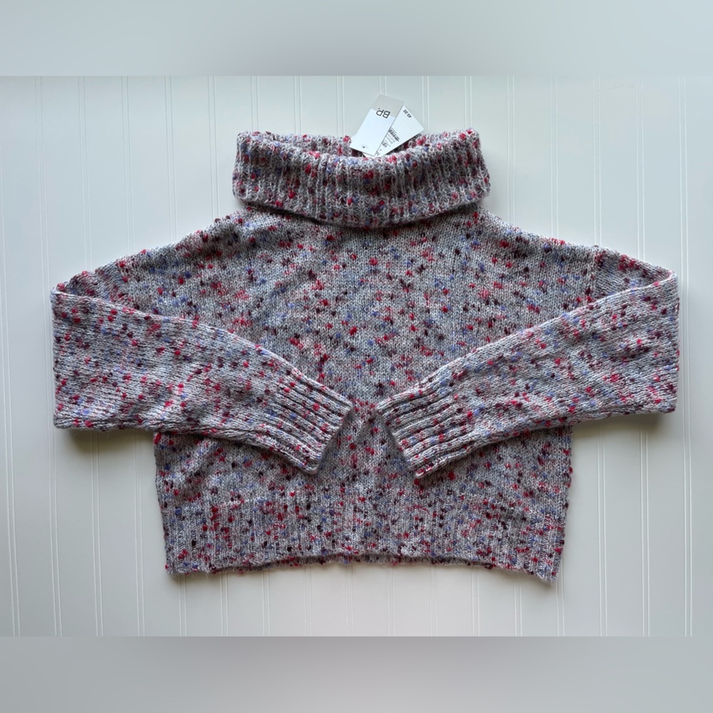 BP. Slouchy Cowl Neck Sweater Colorful Women’s Fall